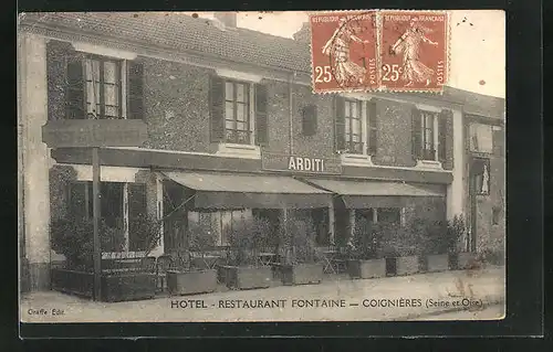 AK Coignières, Hotel-Restaurant Fontaine