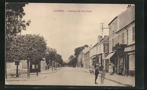 AK Achères, Avenue de Conflans