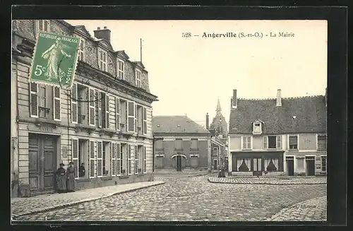 AK Angerville, La Mairie