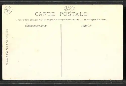 AK Bailly, Grande Rue, Strassenpartie