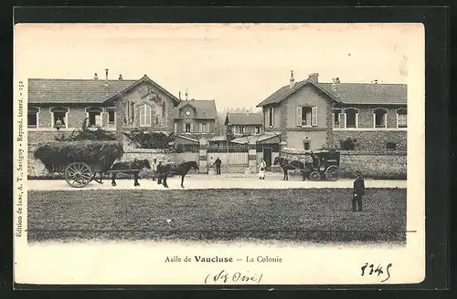 AK Sainte-Geneviève-des-Bois, Asile de Vaucluse, La Colonie