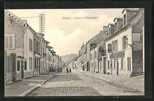 AK Vaux, Postes et Télégraphes