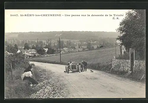 AK St-Rémy-lès-Chevreuse, Une panne sur la descente de la Trinité