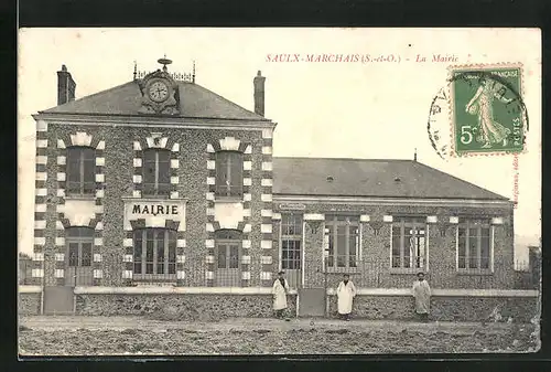 AK Saulx-Marchais, La Mairie