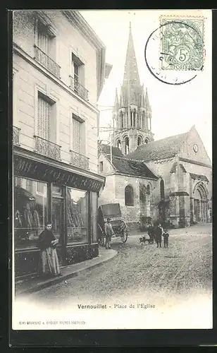 AK Vernouillet, Place de l`Eglise