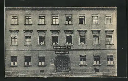 AK Augsburg, Frauenarbeitsschule, Koch- & Haushaltungs-Schule