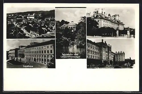 AK Eisenstadt, Schloss, Kaserne, Landhaus