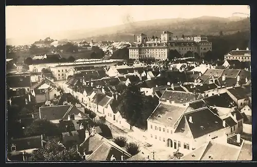 AK Eisenstadt, Ortsansicht, Vogelperspektive