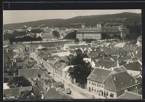 AK Eisenstadt, Ortsansicht aus der Vogelschau