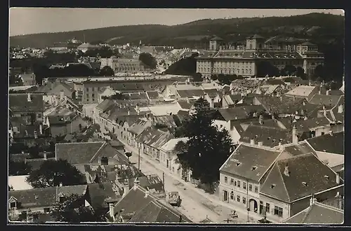 AK Eisenstadt, Ortsansicht aus der Vogelschau