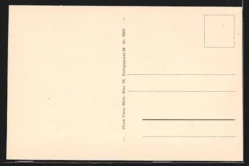 AK Eisenstadt, Nd. Reichsbank und Krankenhaus mit Lisztdenkmal