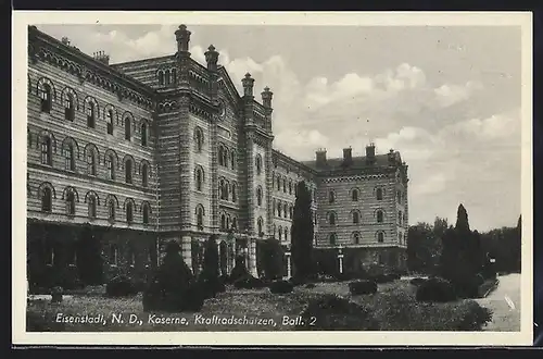 AK Eisenstadt, Kaserne der Kraftradschützen, Batl. 2