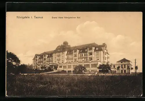 AK Königstein /Ts., Grand Hotel Königsteiner Hof