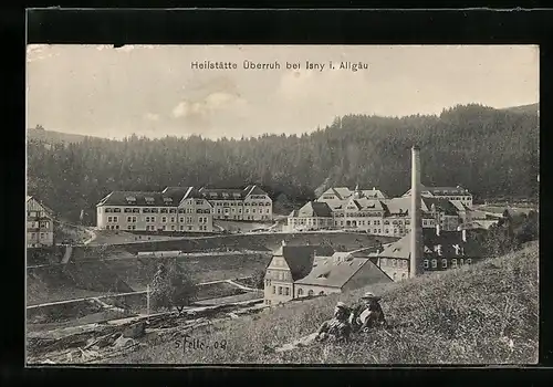 AK Isny /Allgäu, Heilstätte Überruh