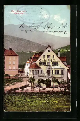 AK Bayr. Eisenstein, Gasthof Pledl