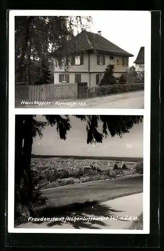 AK Freudenstadt, Gesamtansicht, Haus Kappler, Alfredstrasse 127