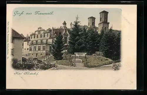 AK Frauenalb, Hotel Klosterhof