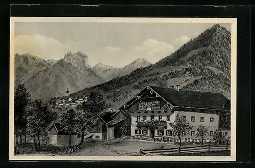 AK Derndorf i. Obb., Gasthof zum Tirolerhof