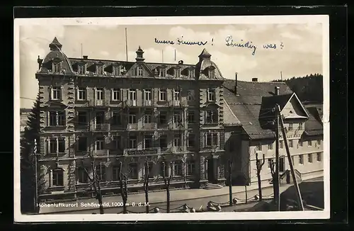 AK Schönwald, Kur-Hotel Gasthof Adler