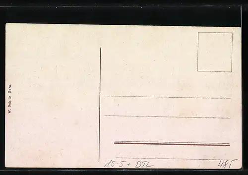 AK Gera-R., Flugstützpunkt mit Zeppelin und Doppeldecker-Flugzeug