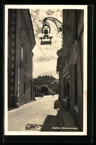 AK Hallein, Partie in der Bräuerstrasse