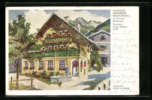 AK Niedernsill, Gasthof Oberwirt