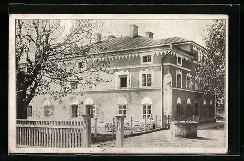 AK Neu-Maxglan, F. u. M. Winters Restauration, Bade- und Schwimmanstalt zum Ganshof