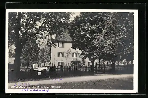 AK Salzburg, Erholungsheim des R. K. T. V. Südseite