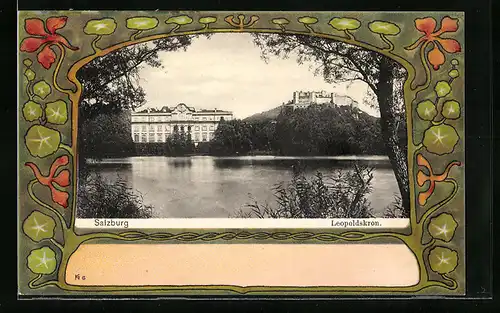 AK Salzburg, Leopoldskron im Rahmen