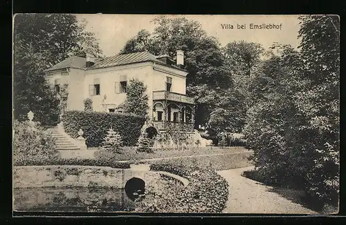 AK Salzburg, Villa bei Emsliebhof