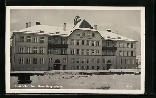 AK Bischofshofen, Neue Hauptschule im Schnee
