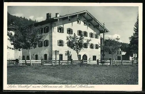 AK Lofer, Gastof zum Schweizer des Gabriel Stoklauser