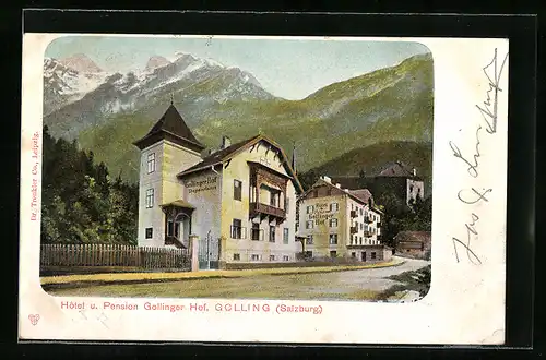 AK Golling, Hotel und Pension Gollinger Hof