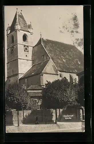 AK Eisenstadt, Kirche im Sonnenschein