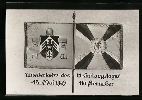 AK Wien, Wiederkehr des Gründungstages 110. Semester 1949