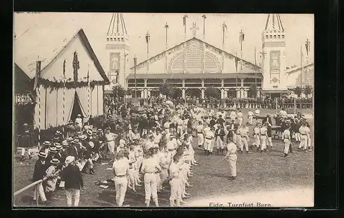 AK Bern, Turner auf dem Eidg. Turnfest