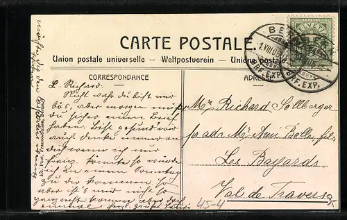 AK Bern, Turner auf dem Eidg. Turnfest