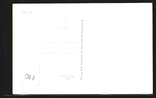 AK Purbach am Neusiedlersee, Teilansicht mit Kirche