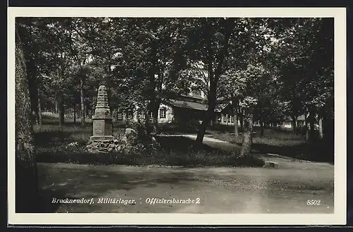 AK Bruckneudorf, Militärlager, Offiziersbaracke 2