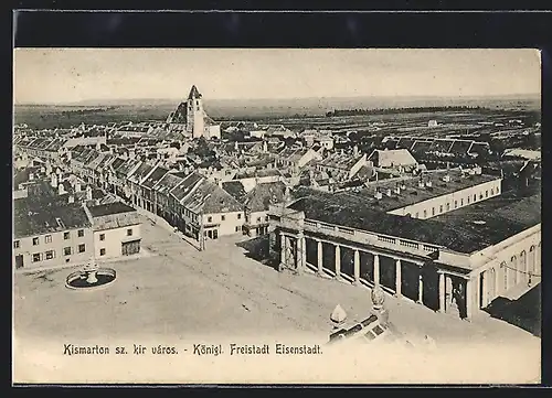 AK Kismarton-Eisenstadt, Ortsansicht