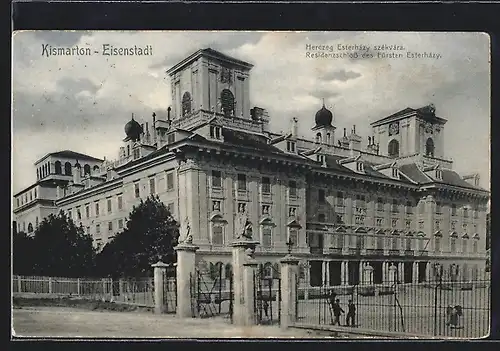 AK Eisenstadt /Kismarton, Residenzschloss des Fürsten Esterházy