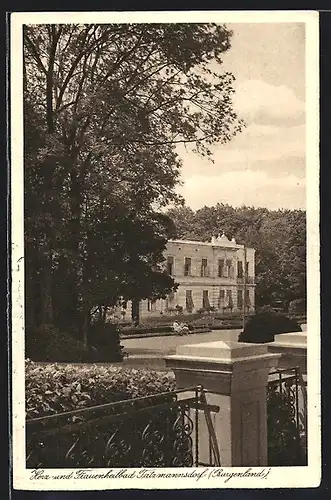AK Bad Tatzmannsdorf, Blick zum Hotel Batthyány