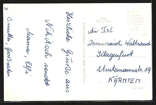 AK Nikitsch, Kirche, Aussen- und Innenansicht, Panorama