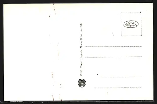 AK Neusiedl am See, Ortsansicht mit Kirche