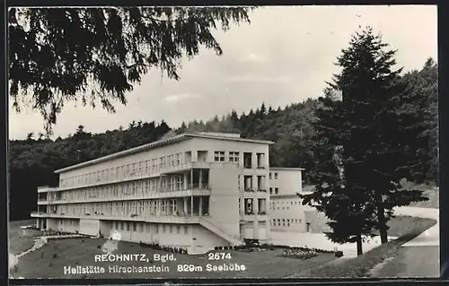 AK Rechnitz, Heilstätte Hirschenstein