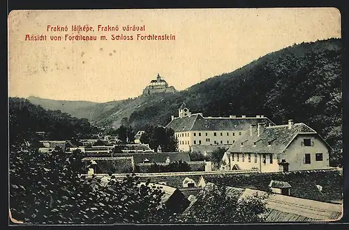 AK Forchtenau, Schloss Forchtenstein im Frühling