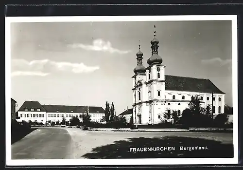 AK Frauenkirchen, Blick auf die Kirche