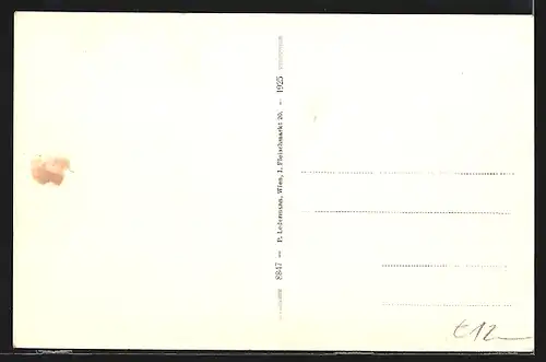 AK Sauerbrunn, Ortsansicht zwischen den Bäumen