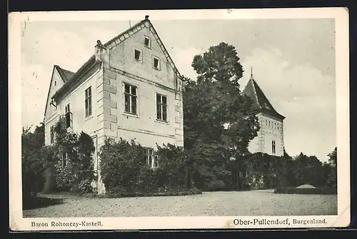 AK Ober-Pullendorf, Baron Rohonczy-Kastell