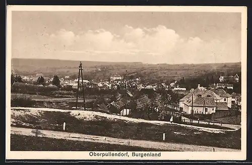 AK Oberpullendorf, Ortsansicht